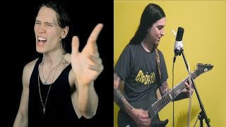 BON JOVI  LIVIN ON A PRAYER Metal Cover by PelleK 331Erock amp Cole Rolland [upl. by Medin884]