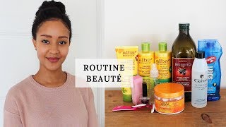 ♡Ma routine beauté de la tête aux pieds cheveuxvisagecorpsongles♡ [upl. by Neerahs]