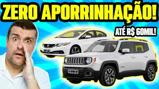 CONFIÁVEIS e BARATOS DE MANTER MELHORES CARROS até 60MIL REAIS SUV SEDÃ HATCH e AUTOMÁTICO [upl. by Timms]