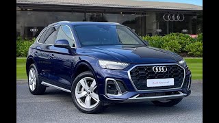 Approved Used Audi Q5 S Line Plugin Hybrid  Carlisle Audi [upl. by Notneiuq]