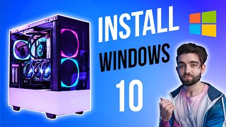 How to Install Windows 10 on your NEW PC And how to activate it [upl. by Names667]