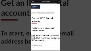 Steps on how to create IRCC New portal to Apply Canada Visitor visa Application diy canada [upl. by Notnilk]