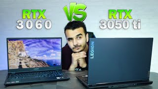 Lenovo Legion 5 RTX 3050 Ti VS RTX 3060  هل يستحق ؟ [upl. by Ailesor]