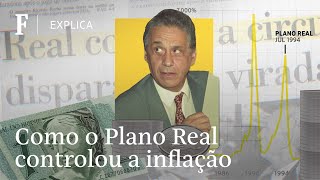 Real 30 anos entenda como o plano econômico que fundou a moeda brasileira controlou a inflação [upl. by Weinreb]