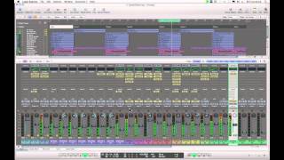 Mixing  Mouse vs Euphonix MC Mix Avid Artist [upl. by Rennoc]