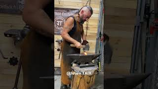 Forge couteau Viking hand forged knife vidéo complète sur ma chaîne vikings couteauforgé forge [upl. by Carola]