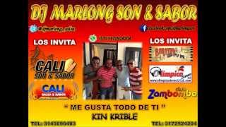 Me Gusta Todo de Ti  Kin Krible  DJ Marlong Son y Sabor 2013 [upl. by Nylodam]