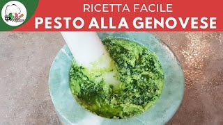 PESTO GENOVESE FATTO IN CASA  FoodVlogger [upl. by Odarbil500]