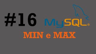 SQL 16  Funzioni MIN e MAX [upl. by Endor567]