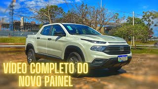 Painel COMPLETO da nova Fiat Toro 2023  Parte 1 [upl. by Adnaloj486]