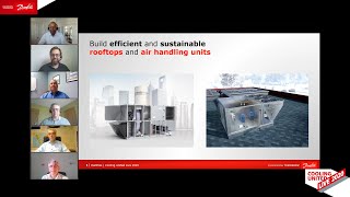 Build efficient and sustainable rooftop and air handling units  Cooling United Live  AC [upl. by Eecram630]