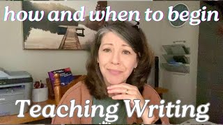 Homeschool Writing Tips on where to begin and following through [upl. by Assirim]