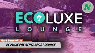 We Stopped By The Ecoluxe PreESPYS Sport Lounge For 2024 [upl. by Cadman966]