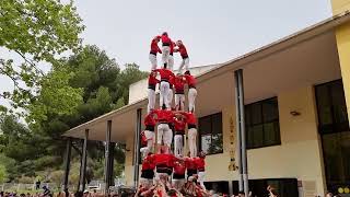 Castellers de Barcelona 5 de 7  Diada del Local de Castelldefels 2024 [upl. by Fenwick]