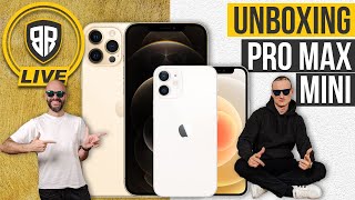 iPhone 12 Pro Max amp iPhone 12 mini  im Live Unboxing mit Ballungsraum😎😎 [upl. by Emmaline]