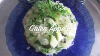 German cuisine Sauerkrautsalat sauerkraut saladСалат из квашеной капусты [upl. by Waterman]