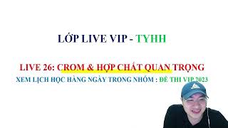 DẠNG 26 CROM VÀ HỢP CHẤT – NHẬN BIẾT [upl. by Anivlek]