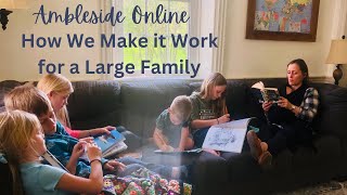 HOW I USE AMBLESIDEONLINE  Finding the Books and Teaching Multiple Ages [upl. by Usanis597]