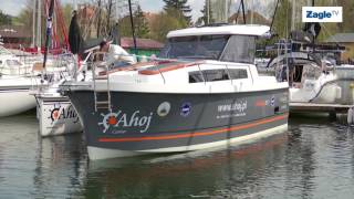 Jacht motorowy  houseboat Nexus Revo 870 test  stocznia Northman [upl. by Niro987]