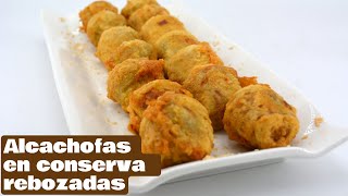 Alcachofas de bote rebozadas el snack perfecto para cualquier ocasión [upl. by Etep]