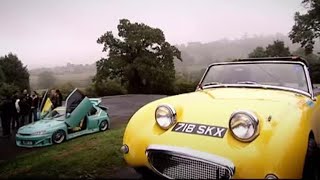 Classic vs New in the Hill Climb CHALLENGE  Top Gear [upl. by Nac]