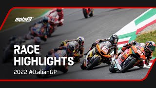 Moto2™ Race Highlights  2022 ItalianGP [upl. by Allehc]