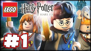 LEGO Harry Potter  Part 1  Youre A Wizard Harry Years 14 Gameplay Walkthrough [upl. by Carpio836]