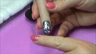 How To Foil Application on UV Gel Polish [upl. by Mercuri]