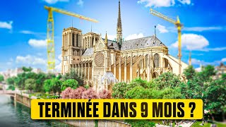 NotreDame de Paris  Où en est le chantier [upl. by Nerej]