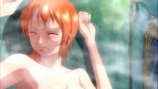 One Piece Nami Bath scene at Thriller park Ep 341 HD [upl. by Devine]