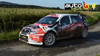 Rallye de la Famenne 2014 VAN DE WAUWERHERIONFabia WRC  ES Gerny 3 HD by brallybe amp FSV [upl. by Ilegna]