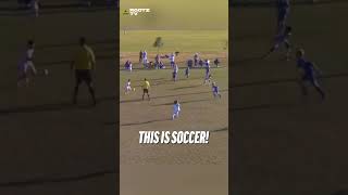 THIS IS SOCCER football soccer sundayleague tikitaka americanfootball [upl. by Jack]