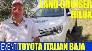 Toyota Hilux Land Cruiser  Test Drive 4x4 Off Road Italian Baja Pordenone [upl. by Mcmahon66]