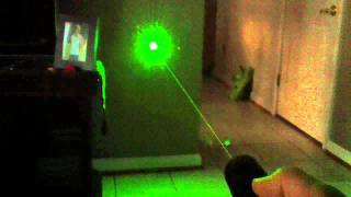 1000mw Green Laser Pointer [upl. by Pellikka]