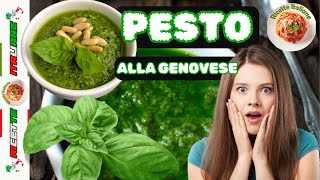 PESTO ALLA GENOVESE  PESTO SAUCE [upl. by Arima]