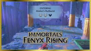 Aiolos Outburst with Chest  Immortals Fenyx Rising [upl. by Artemed]