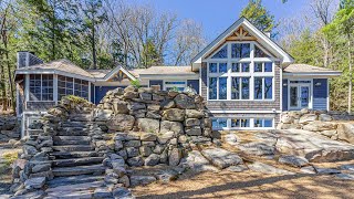 3 Million Dollar Cottage In Lake of Bays Ontario  50 Bigwin Island [upl. by Frederic]