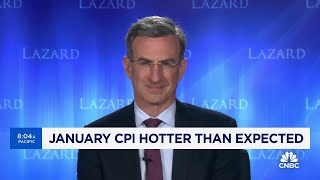 Lazard CEO Fed is now motivated to keep rates higher for longer [upl. by Kir]