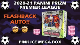 RETAIL AUTO PULL 202021 Panini Prizm Soccer Premier League Pink Ice Mega Box [upl. by Damiano]