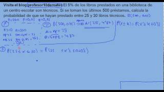 Aproximación de binomial a normal 11 corrección yates continuidad ejercicio [upl. by Sink]