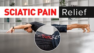 Sciatica Pain Relief Exercises  10 Min Routine [upl. by Yngiram]