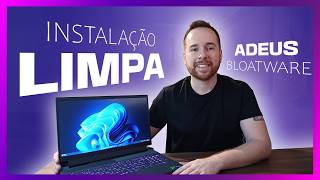 Bloatware NUNCA MAIS Instalação LIMPA e AUTOMATIZADA do Windows Seu HDSSD Agradecem [upl. by Theodora702]