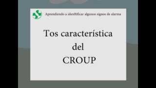 26a Tos característica de la Laringotraqueìtis conocida como quotFalso Croupquot [upl. by Alfy]