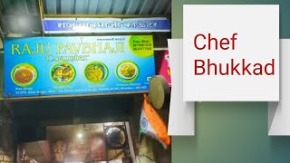 Raju Pav Bhaji Counter  Mahavir Nagar  Kandivali  Cheese Tawa Pulav Pav Bhaaji  Chef Bhukkad [upl. by Inverson]