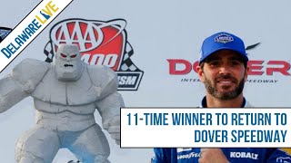 Jimmie Johnson Returns to Dover Motor Speedway on April 28th [upl. by Esinereb]