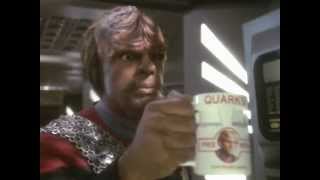 Worf gets a Quarks mug from the replicator [upl. by Oram936]