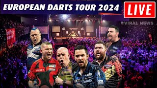 European Tour 6 Live Stream  Baltic Sea Darts Open 2024  European Tour Darts Live Stream [upl. by Jerrilee]