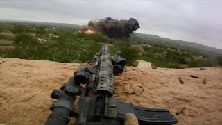 MARSOC Marine Raiders Combat Footage  Helmet Cam Firefight with Talibat  Afghanistan War [upl. by Travis890]