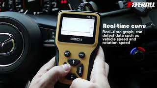 How To Use V311A OBD Diagnostic Tool [upl. by Marijane961]