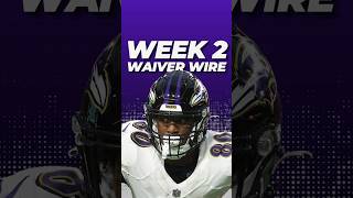 Waiver Wire Adds in Fantasy Football for Week 2 🏈 [upl. by Carolin]